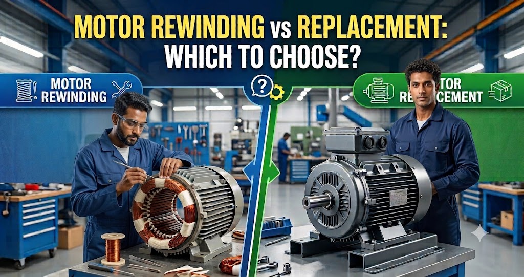 Motor Rewinding vs Replacement: Which to Choose?